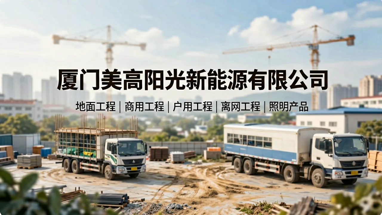 厦门美高阳光新能源有限公司 主题配图